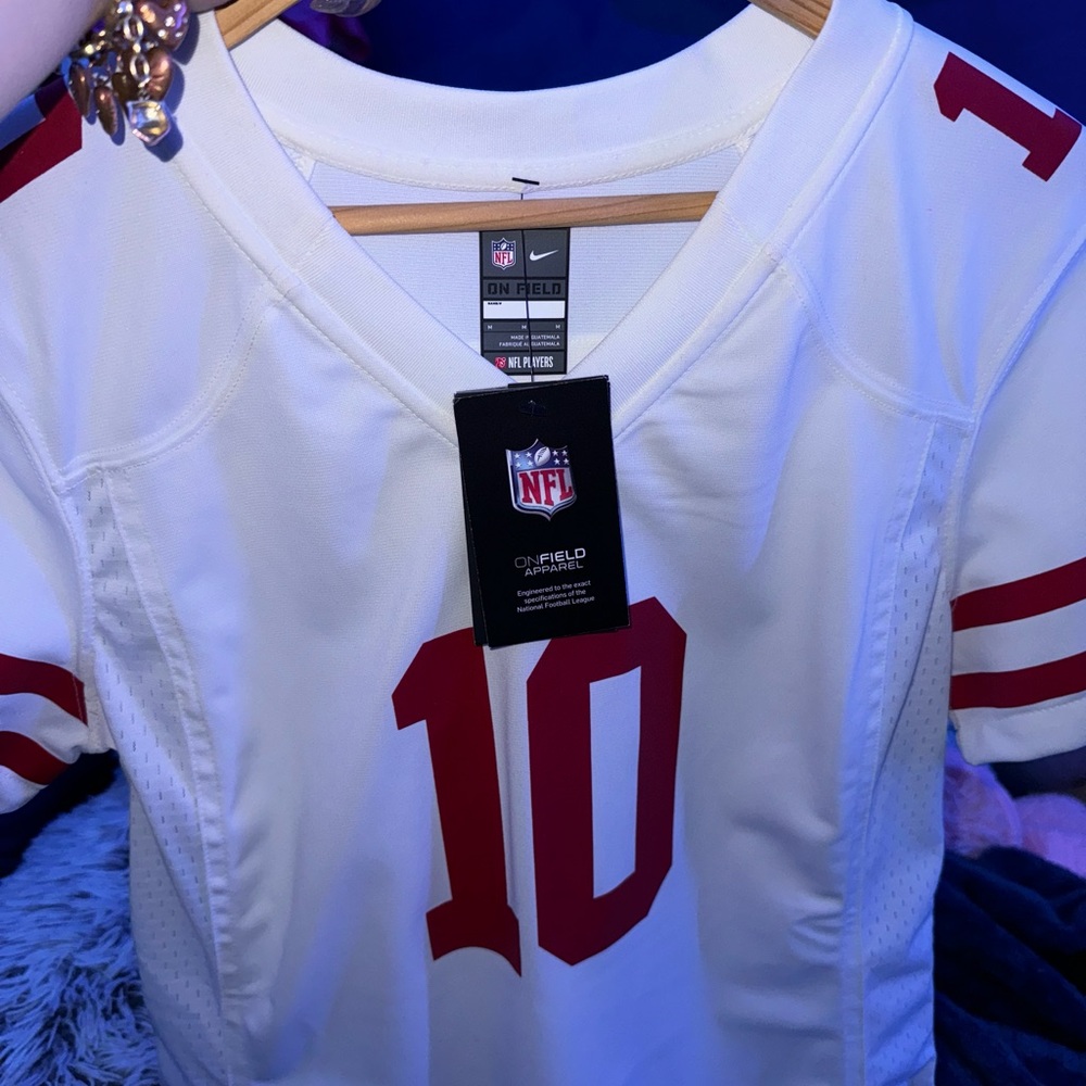 NWT Jimmy Garoppolo San Francisco 49ers Nike Women's Game Player Jersey - White
